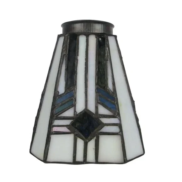 Westinghouse 8112100 2-1/4" Square Tiffany Lamp Shade Art Deco Pack of 2 - Picture 2 of 10